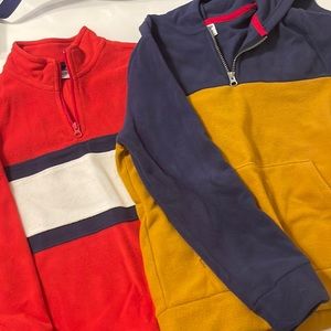 Boys fleece sweater set